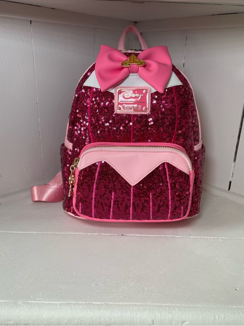 Loungefly Disney princess Aurora sequins backpack